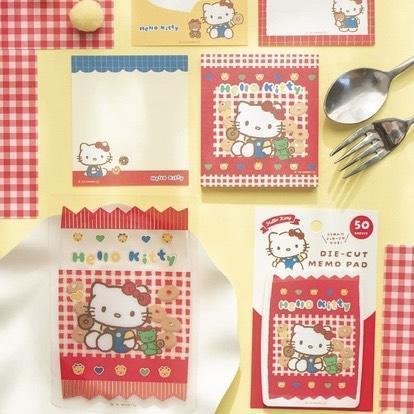Hello Kitty 零食包裝造型便條紙 