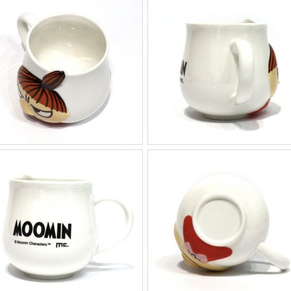 Moomin 立體造型臉型馬克杯（350ml） 