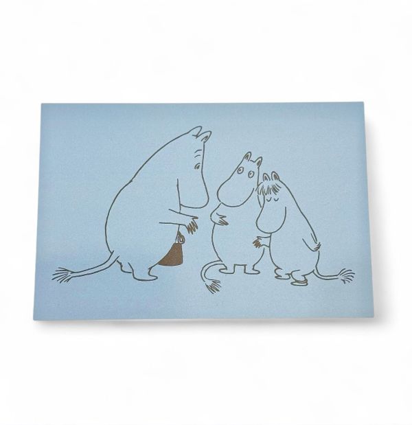 朵貝與姆明展 手繪色彩明信片 