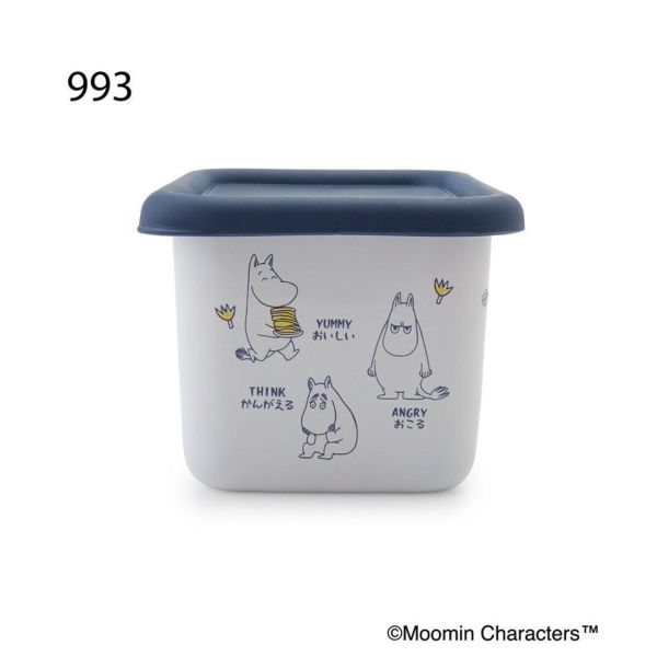 MOOMIN 琺瑯保鮮收納盒 S 