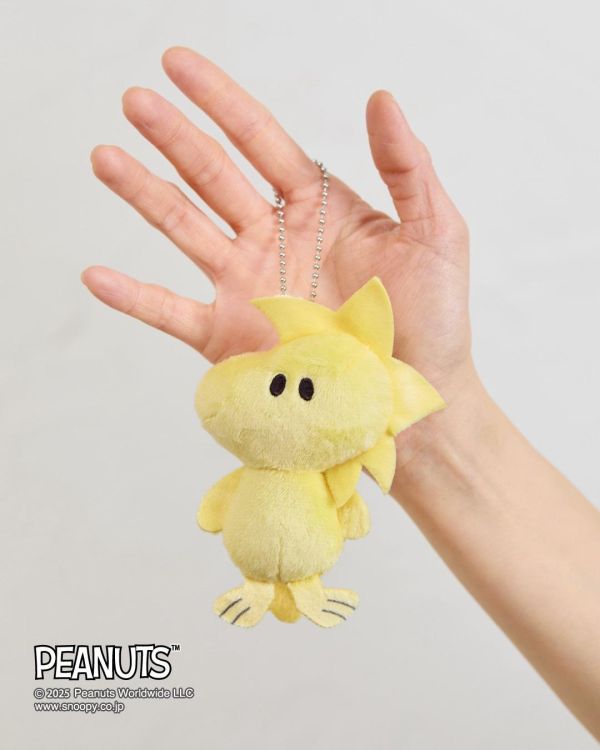 PEANUTS 小夥伴扁扁絨毛吊飾 