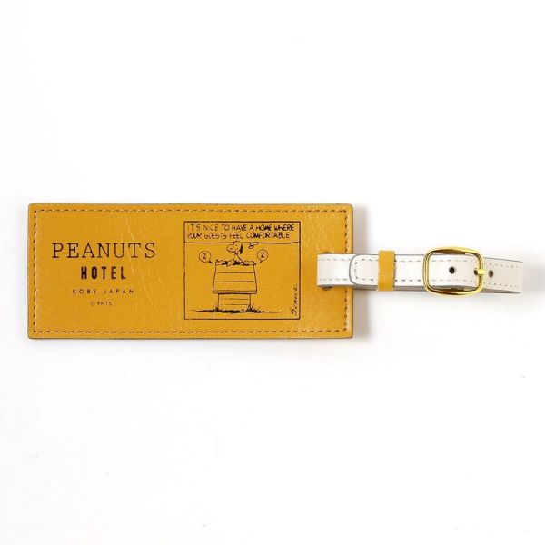 PEANUTS HOTEL 皮革行李吊牌 (神戶限定) 