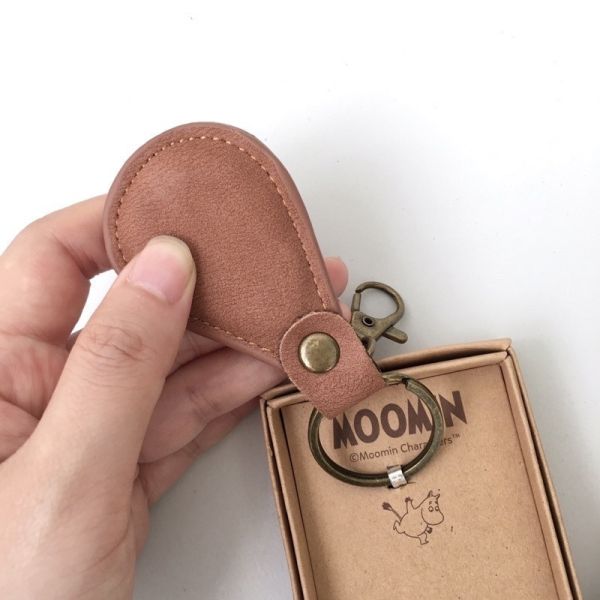 小不點 仿皮革 復古鑰匙圈吊飾 