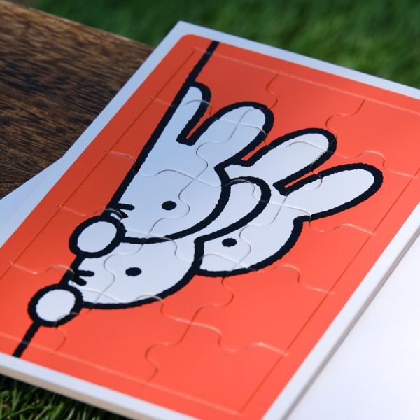 Miffy 木製拼圖卡片(三款) 
