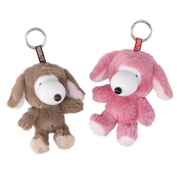 SNOOPY 垂耳兔毛絨吊飾 