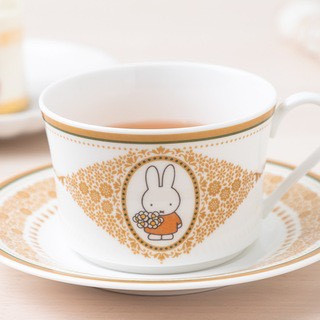 Miffy Noritake 花朵系列茶杯盤組 