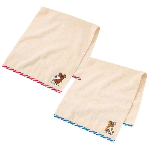 PLAZA 限定 × PEANUTS 聯名刺繡毛巾 