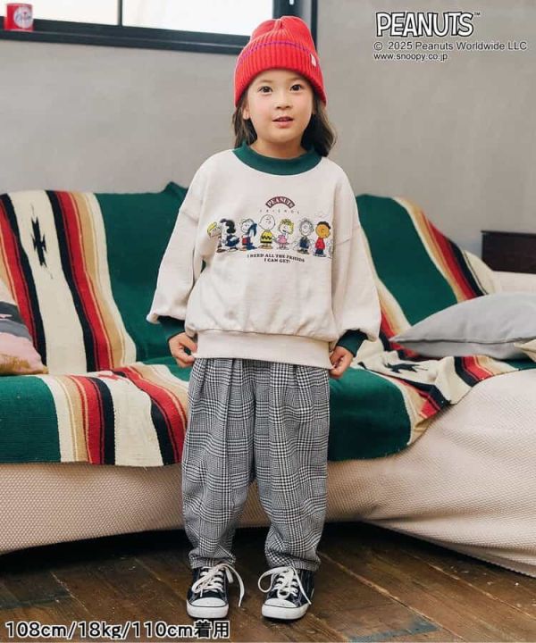 PEANUTS 童趣休閒聯名長袖上衣 