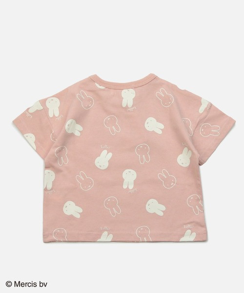 Miffy 粉嫩印花兒童棉Tee 