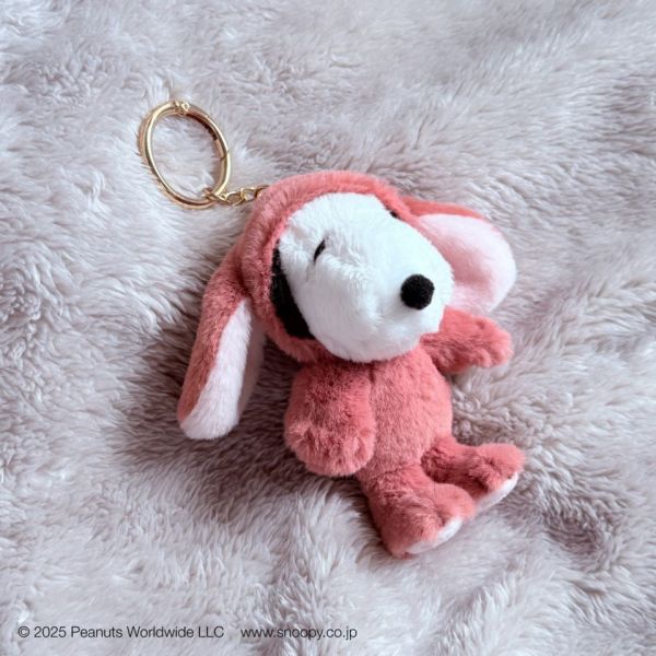 垂耳兔史努比吊飾(四色) 