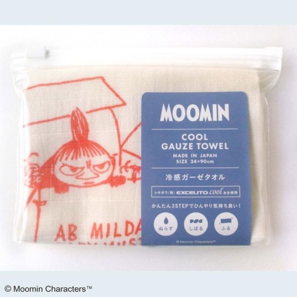 Moomin 冷感紗布毛巾(三款) 