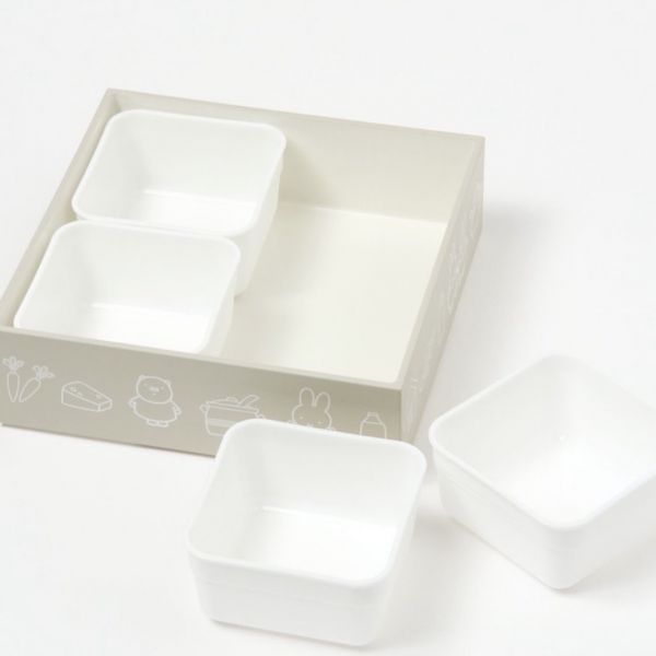 studio CLIP X Miffy 招福日式竹蓋便當盒 