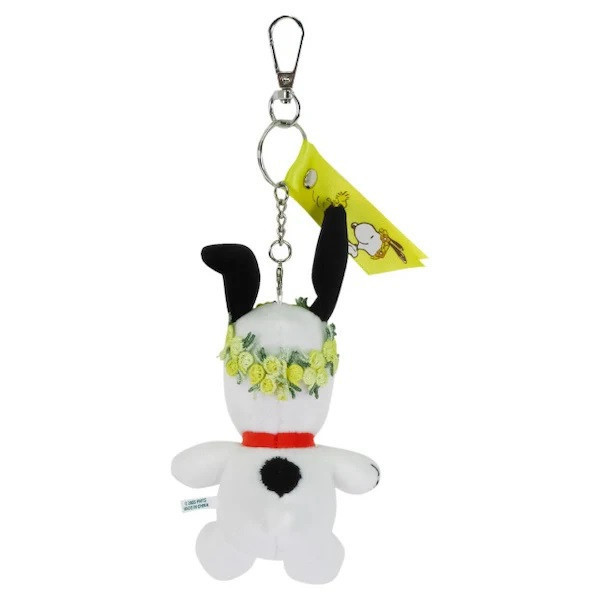 Snoopy 春意盎然花圈玩偶吊飾 