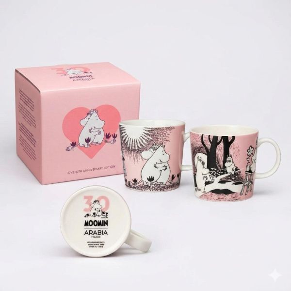 MOOMIN ARABIA Love系列 30週年紀念 餐具系列 