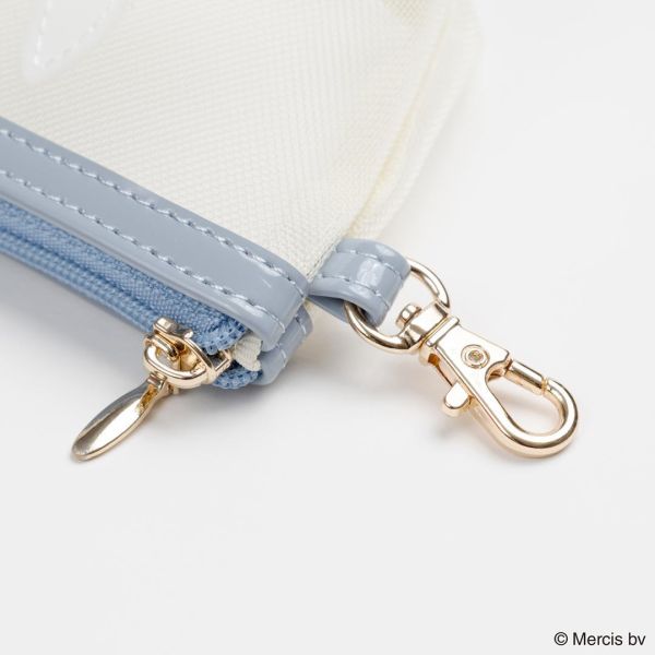 fab. 米菲/boris漆皮網狀可掛式零錢包 