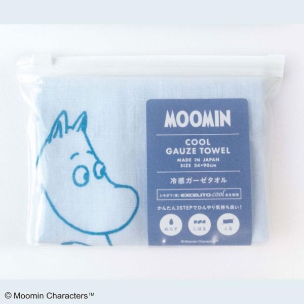 Moomin 冷感紗布毛巾(三款) 