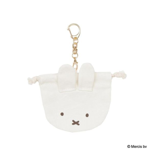 Miffy Boris 造型抽繩迷你收納包吊飾 