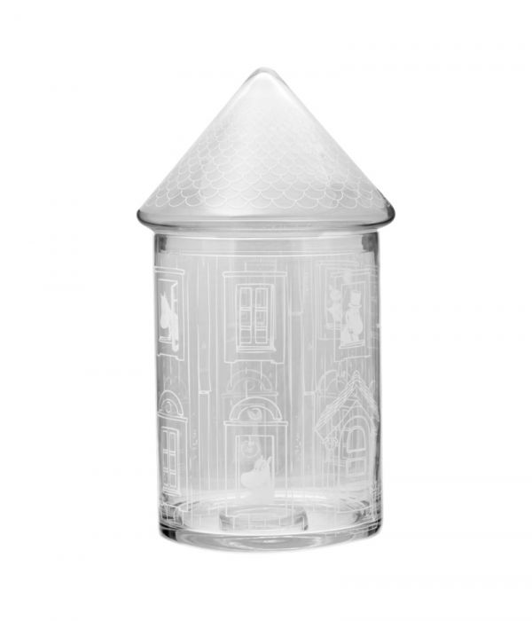 muurla X Moomin 姆明之家造型玻璃罐/零食罐/收納罐 