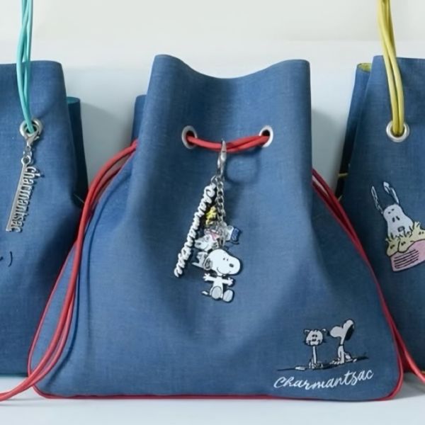 Charmant Sac × Snoopy 聯名鑰匙圈 