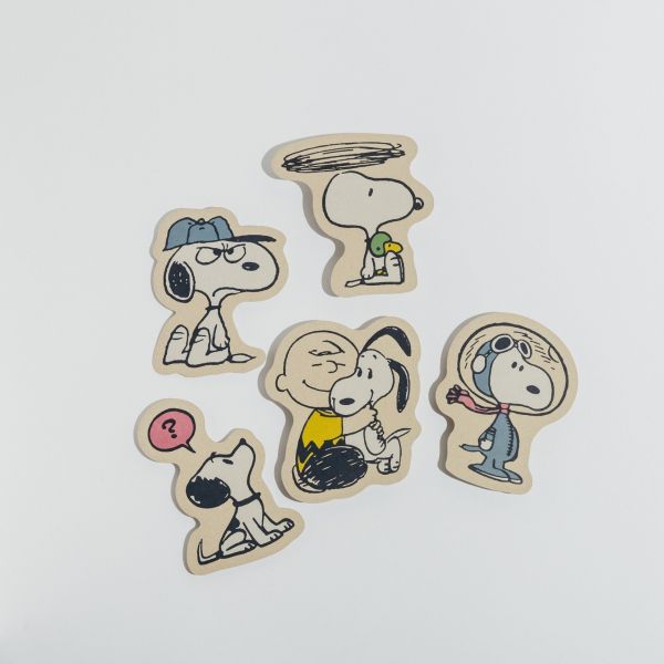 Museum 史努比75週年紙板明信片 