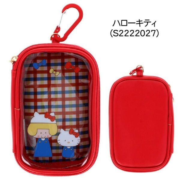 Hello Kitty × mizutama 聯名透明登山扣收納包 