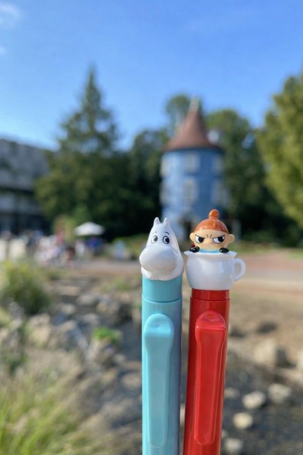 Moomin park 立體公仔原子筆 