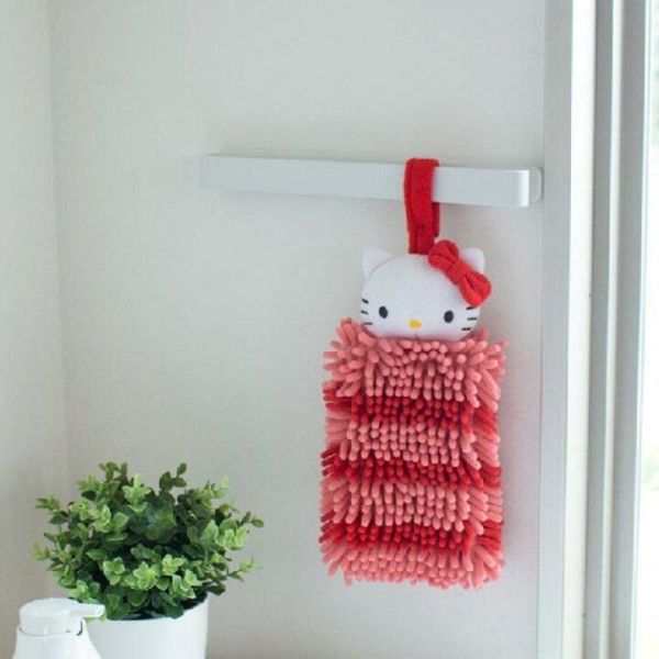 Hello Kitty 超吸水吊掛擦手巾 