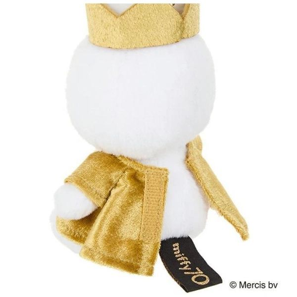 Miffy 70週年限定 Gold Princess 金色皇冠米菲吊飾 