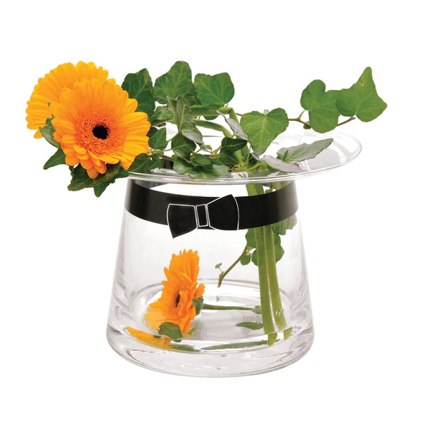 muurla X Moomin 姆明爸爸帽子玻璃花瓶 