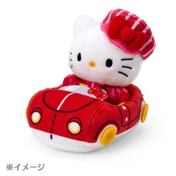 Hello Kitty 賽車手絨毛玩偶組 