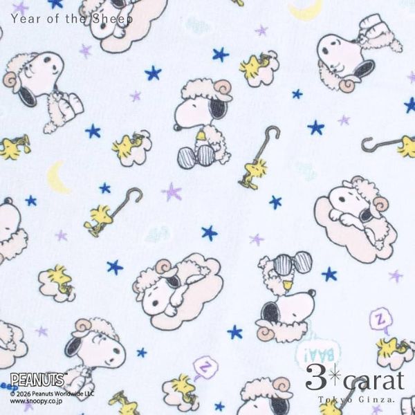 3carat X Snoopy 防霧眼鏡布 