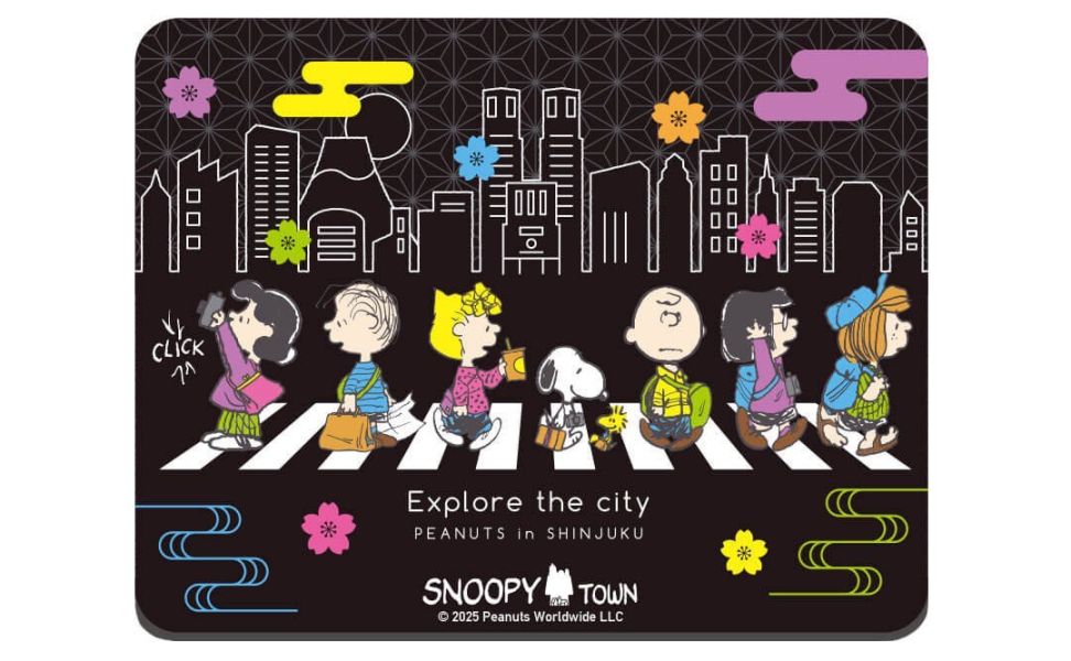 SN Town新宿史努比&朋友滑鼠墊 