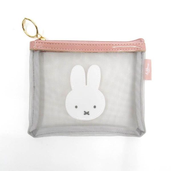 fab 米菲/boris漆皮網狀扁平收納包 