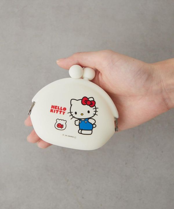 Hello Kitty｜復古矽膠口金零錢包 