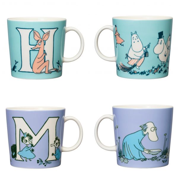 ARABIAxMoomin 嚕嚕米家族字母馬克杯系列 