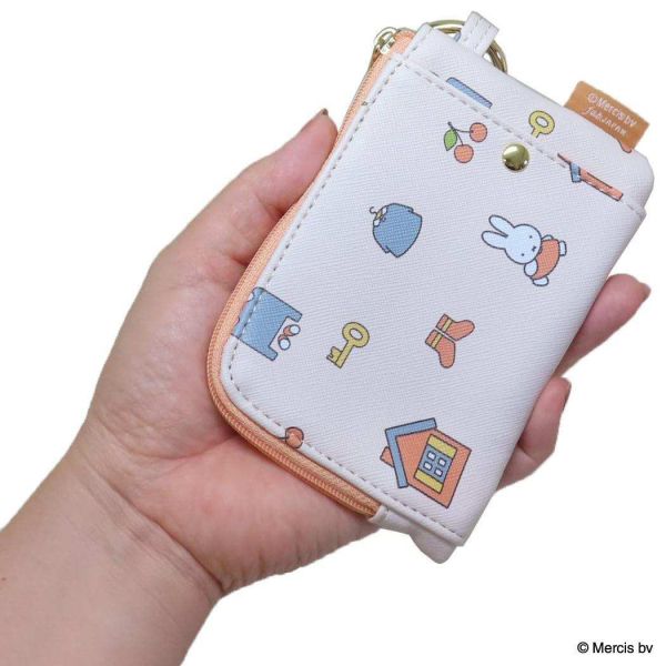 Miffy Boris 插畫卡夾零錢包 