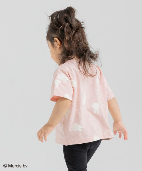Miffy 粉嫩印花兒童棉Tee 
