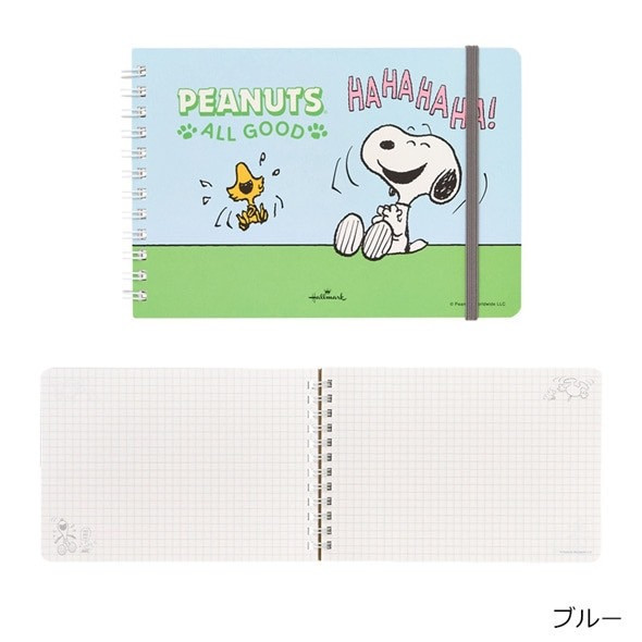 史努比線圈筆記本 (三款) 