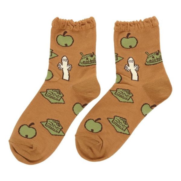 溜溜舒適花邊綿襪 (三色) 