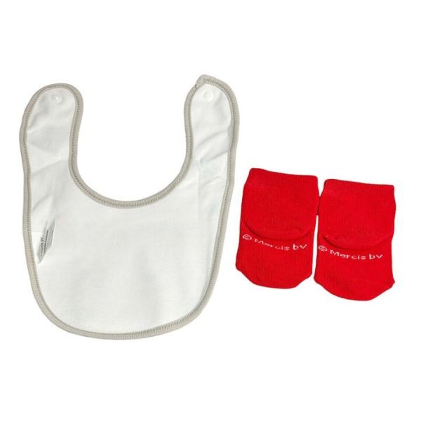 Miffy 嬰兒圍兜棉襪套裝組 (兩款) 