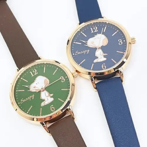 PEANUTS 史努比優雅腕錶 