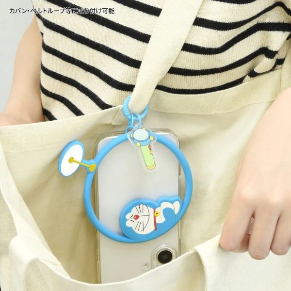 哆啦A夢 哆啦美 手機掛環 