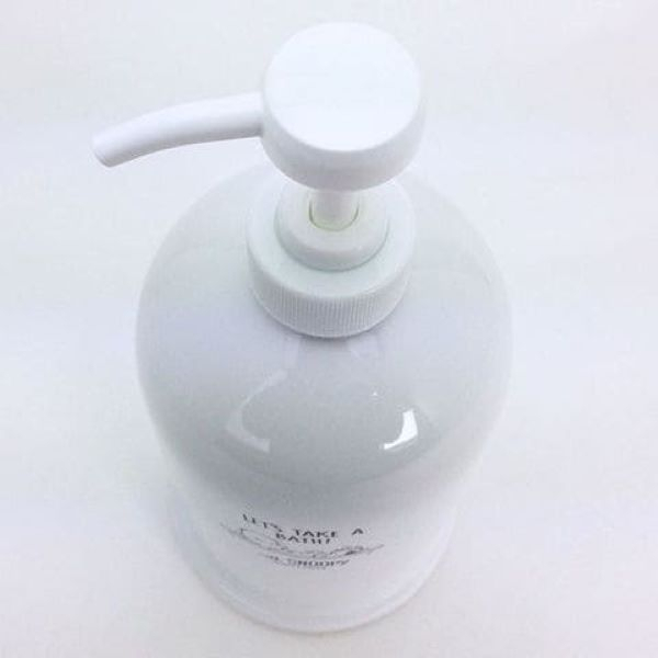 Peanuts X zero JAPAN 陶瓷沐浴乳空瓶 