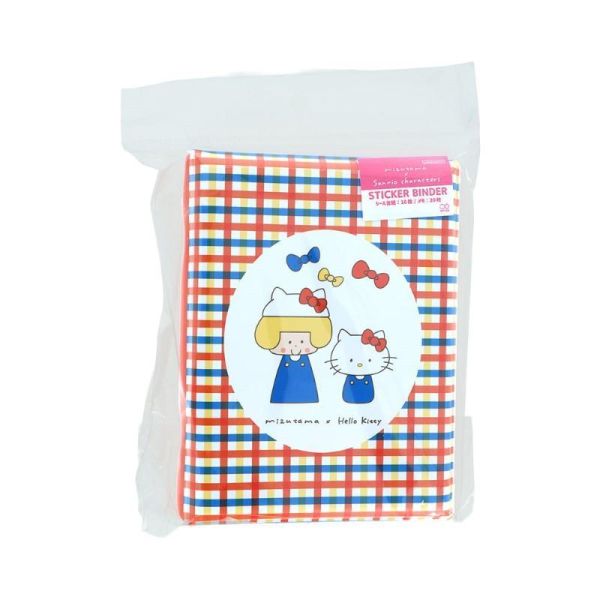mizutama × Hello Kitty 貼紙收納本 