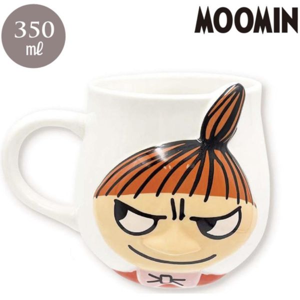Moomin 立體造型臉型馬克杯（350ml） 