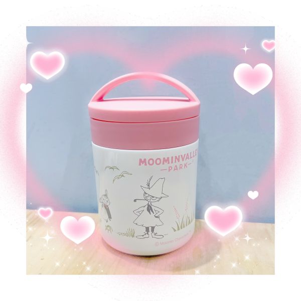 日本 Moomin valley park 限定  真空斷熱食物保溫罐 