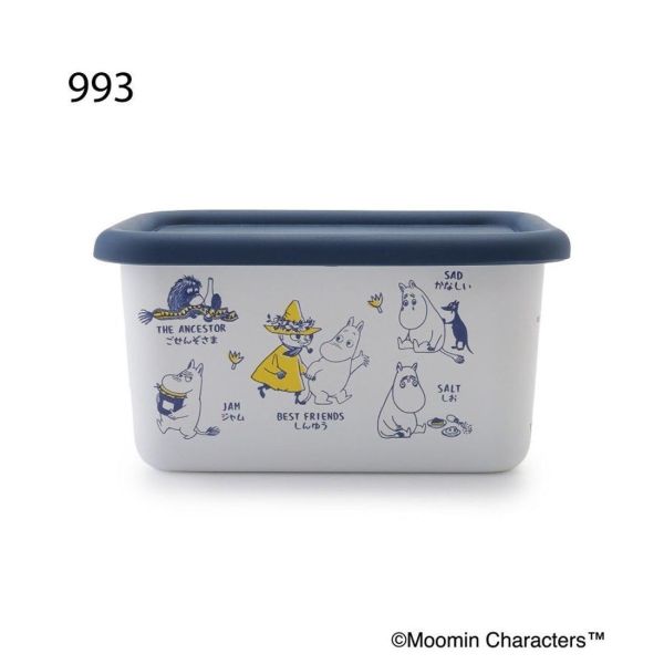 MOOMIN 琺瑯保鮮收納盒 S 