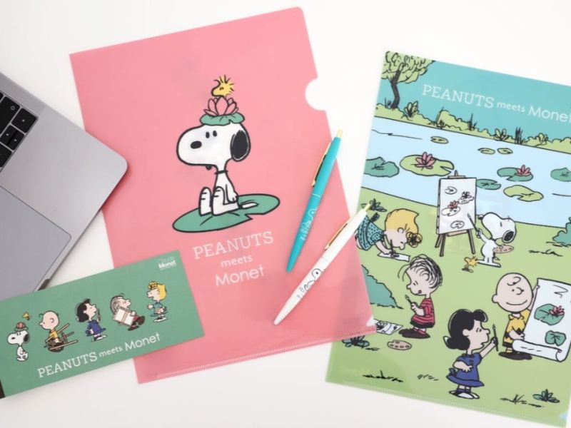PEANUTS meets MONET 東京展 限量周邊商品 