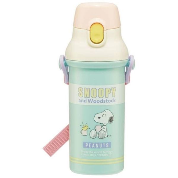 Skater Snoopy 兒童彈蓋直飲水壺 480ml 