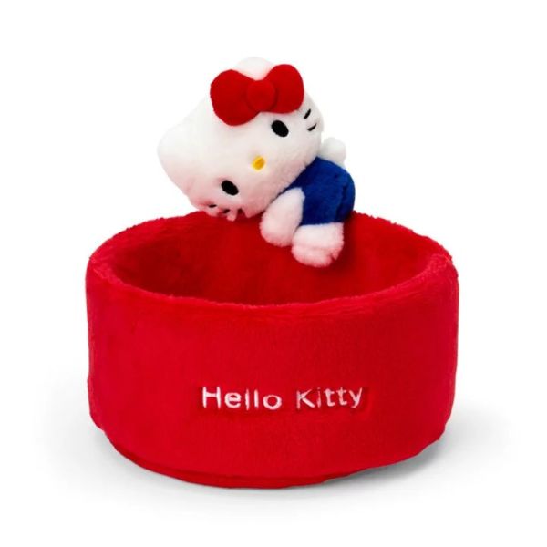 Hello Kitty 絨毛小物收納盒 (兩款) 
